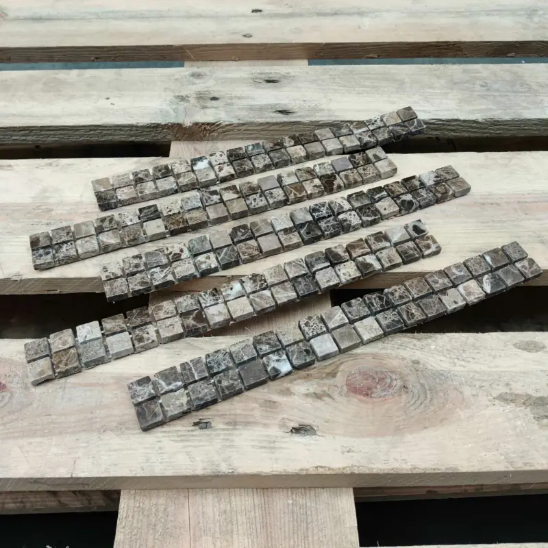 MTC Marmer Strip Bruin 3x30cm Weekendaanbieding