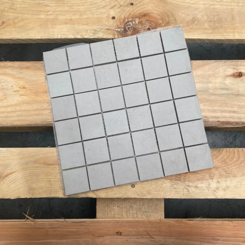 Actieprijs Durstone Tex Ash 5×5 Mozaïek 30x30cm
