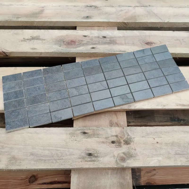 Ascot Modular Black 2,5×5 Mozaïek 16,2x49cm Koopje