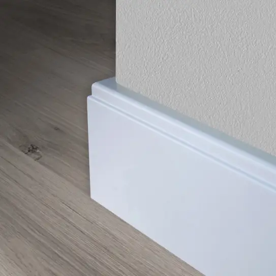 Seizoensaanbieding Luxe plint - MDF brandvertragend - 18 x 70 mm
