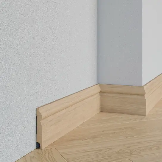 Rustieke plint - Eiken - 15 x 70 mm Populair