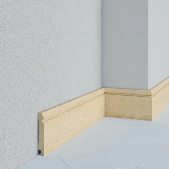 Lage Prijs Eleganceplint - Grenen - 15 x 90 mm