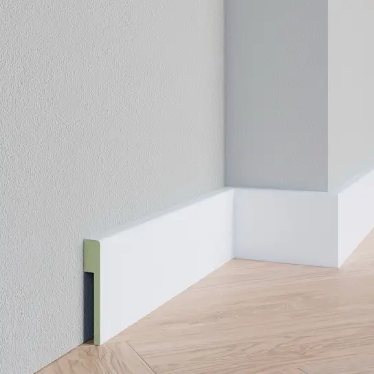 Koop Vandaag Overzetplint glad - MDF v313 - 30 x 90 mm