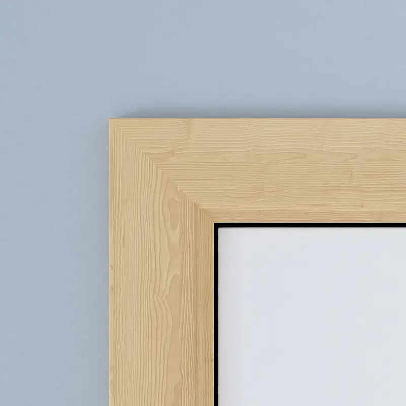 Bestseller Curve architraaf - Grenen - 13 x 70 mm