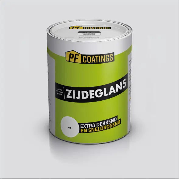 PF Coatings zijdeglans - Acrylverf (waterbasis) - 1 liter Superprijs