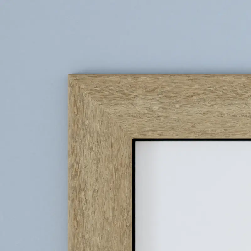 Gladde architraaf - Eiken - 18 x 70 mm Snelle Levering