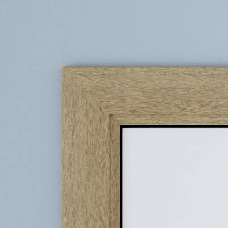 Voordeelprijs Curve architraaf - Eiken - 18 x 70 mm
