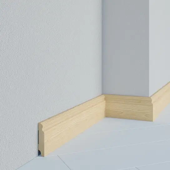 Direct Verzonden Landelijke plint - Grenen - 15 x 120 mm