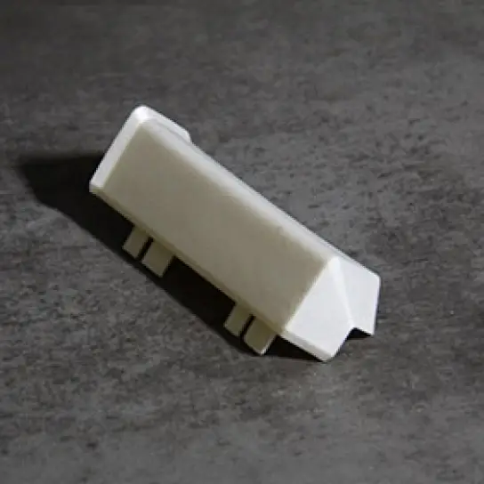 Bestseller Hoekstukje buiten (bij 5403)- PVC - 10 x 70 mm