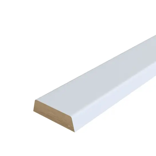 Alleen Vandaag Schuine architraaf - Grenen - 12 x 43 mm