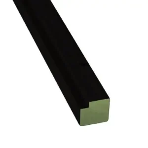Hoek- koppellat- MDF v313 - 30 x 30 mm (RAL 9005) Veilige Betaling