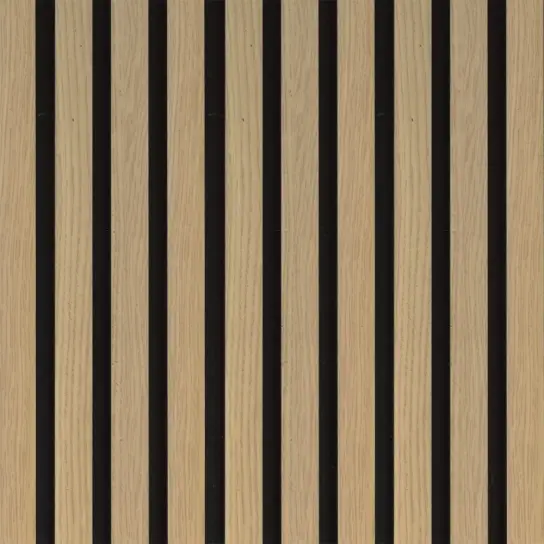 Wandpaneel zwart MDF - Verade Oak - MDF fineer/folie - 12 x 124 x 3050 mm Express Levering
