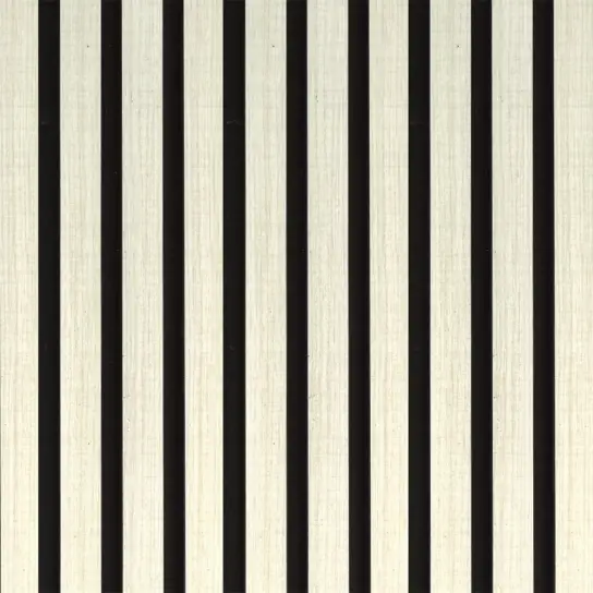 Speciale Aanbieding Wandpaneel zwart MDF - Loire Ash White Crosscut - MDF fineer/folie - 12 x 124 x 3050 mm