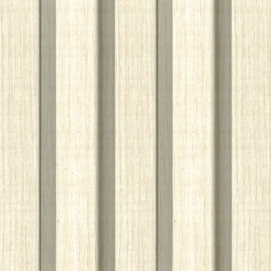 Betaalbaar Wandpaneel MDF - PVC Folie - Loire Ash White Crosscut - MDF fineer/folie - 12 x 88 x 2750 mm