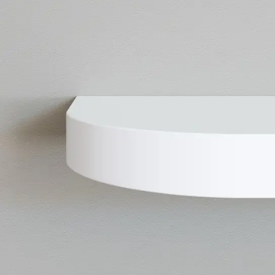 Wandplank rond - MDF v313 - 30 mm dik Betaalbaar