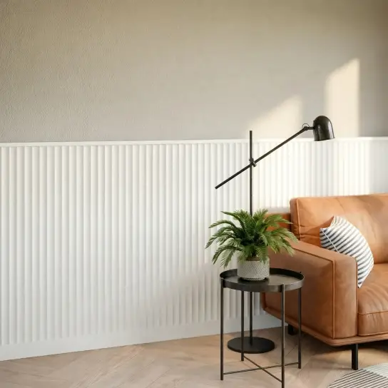 Bestseller Waveline wandpaneel - MDF v313 - 12 (dikte) x 130 (breedte) mm