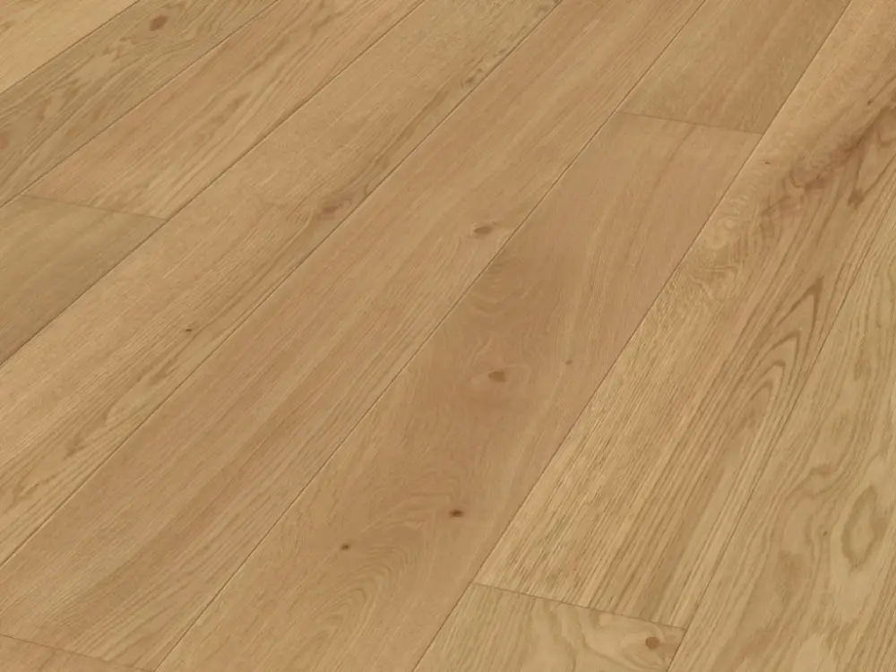 Finale Uitverkoop Parket HD 400 Eiken levendig pure 8936 brede plank geborsteld