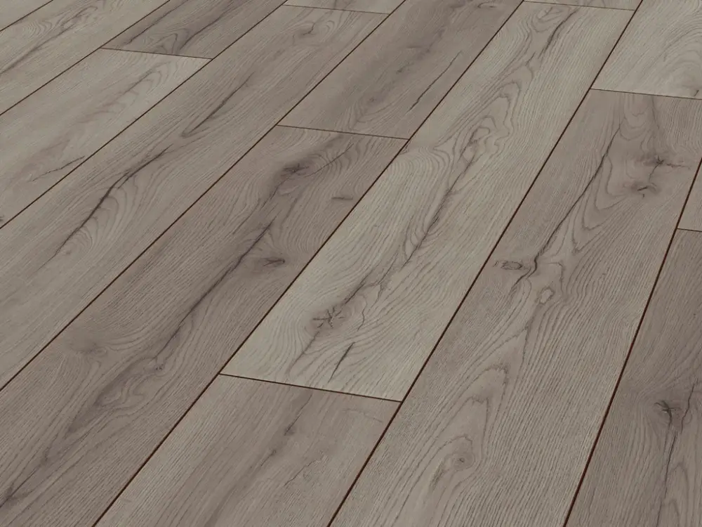 Op = Op Laminaat Century eiken grijs D4175 Standard Plus landhuisvloer