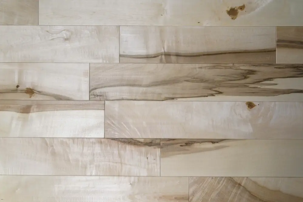 Dagaanbieding Massief houten plank esdoorn ABCD, onbehandeld
