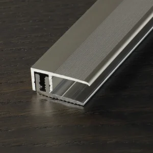 Eindprofiel PROVARIO Universal aluminium geanodiseerd roestvrij staal Must-Have