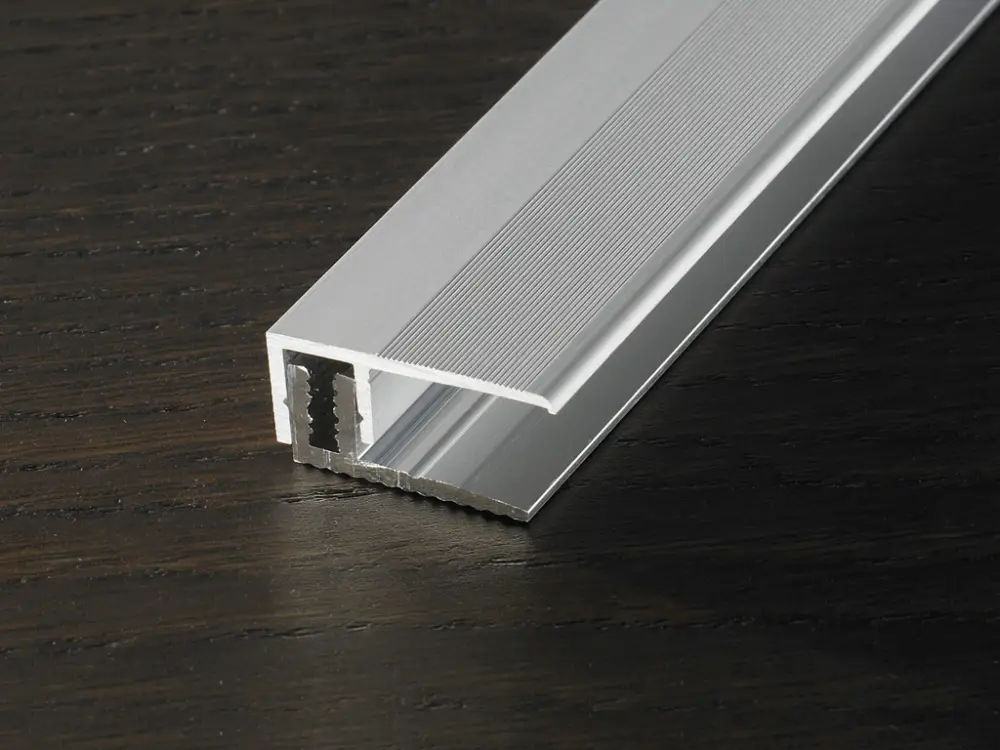 Eindprofiel PROVARIO Universal aluminium geanodiseerd zilver Beperkt Aanbod