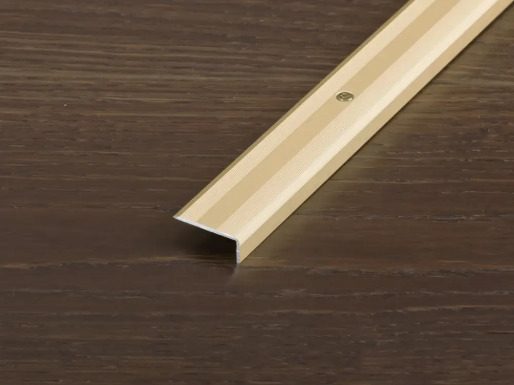 Beperkt Aanbod Traprandprofiel PROSTEP aluminium geanodiseerd champagne