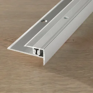 Traprandprofiel PROSTEP aluminium geanodiseerd zilver Laatste Kans
