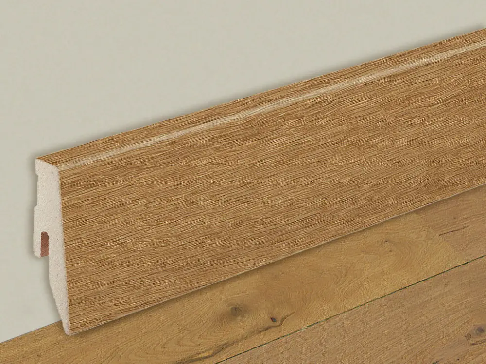 Rechtstreeks Van De Fabrikant 156 - 5.000 Plintprofiel 3-pack Honing Eiken 1275