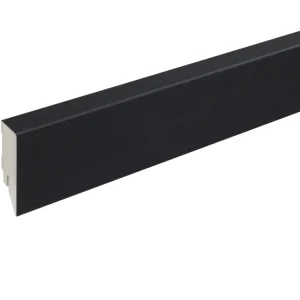 Korting Plint Topline MDF-drager zwart mat decor