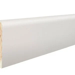 Dagaanbieding Plint wit P6P gefolieerd