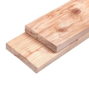Shop Nu Houten vlonderplank Siberische lariks, gebogen profiel