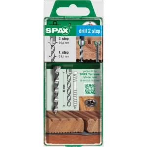 Boor met 2-traps boor 4,1 - 6,5 mm Direct Verzonden