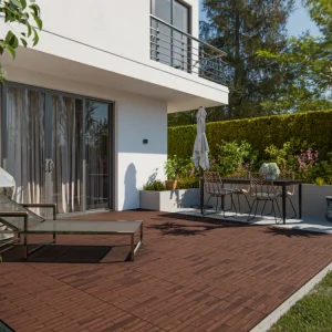 Terrastegel acacia DARK geolied Snelle Levering