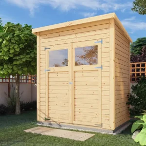 Finale Uitverkoop Tuinhuis Marksburg 1 14 mm naturel