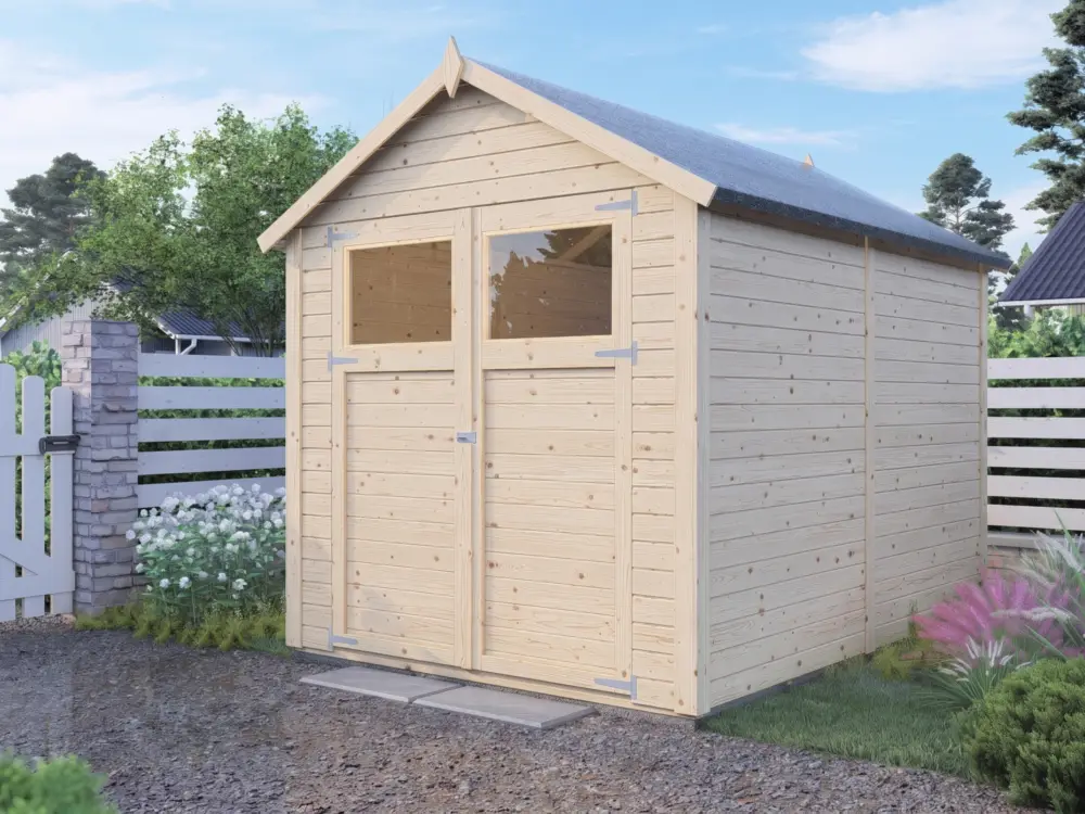 Tuinhuis "Sylta 3" 14 mm naturel Betrouwbaar