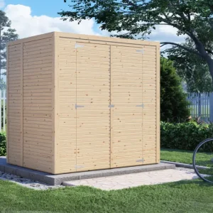 Beperkt Aanbod Tuinberging Fiete 2 Rhombusprofiel 18 mm naturel Bikebox