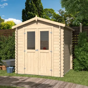 Tuinhuis "Mini 2 C" 28 mm zadeldak BBH Betaalbaar