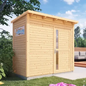 Uitverkoop Tuinhuis Punta 1 19 mm naturel