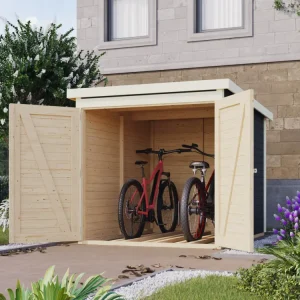 Beperkt Aanbod Fietsbox Bikebox 19 mm terragrijs