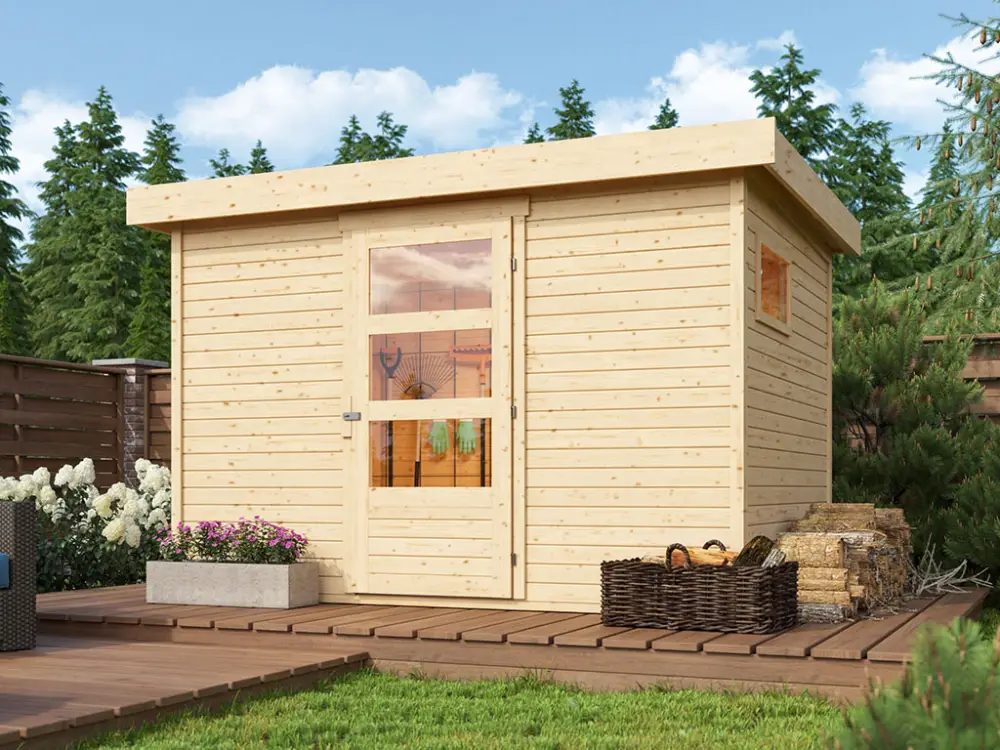 Gratis Retour Tuinhuis Bielefeld 2 19 mm onbehandeld