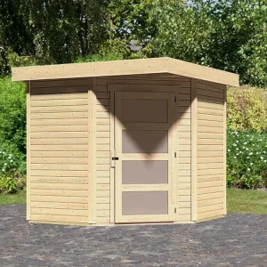 Superprijs Tuinhuis Schwandorf 3 19 mm natuurlijke afwerking