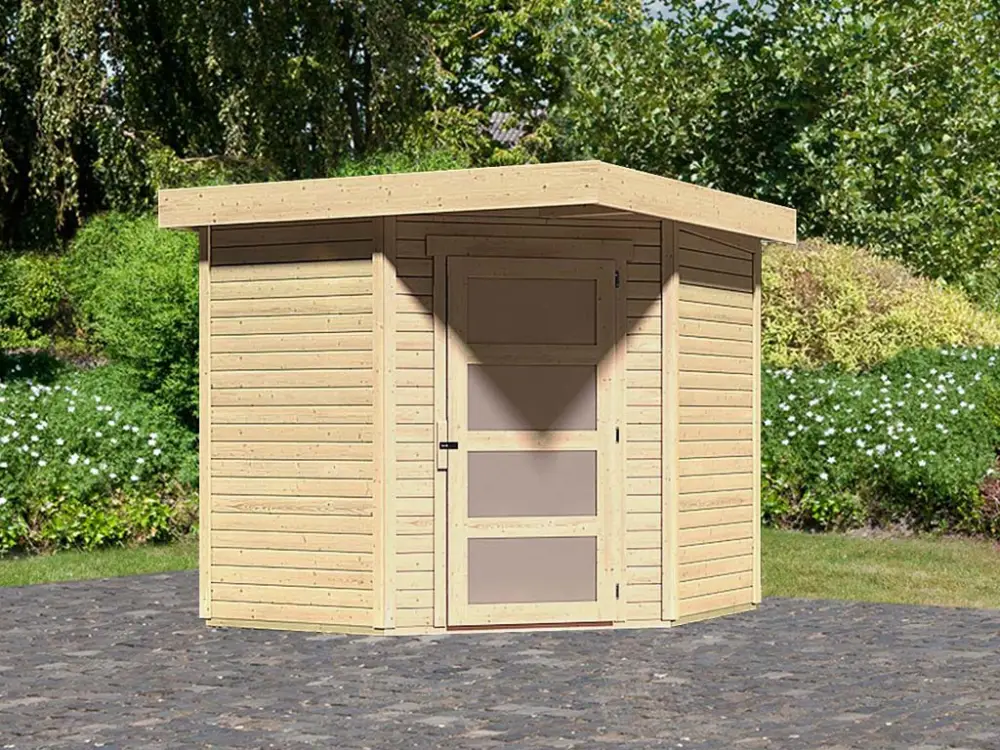 Superprijs Tuinhuis Schwandorf 3 19 mm natuurlijke afwerking