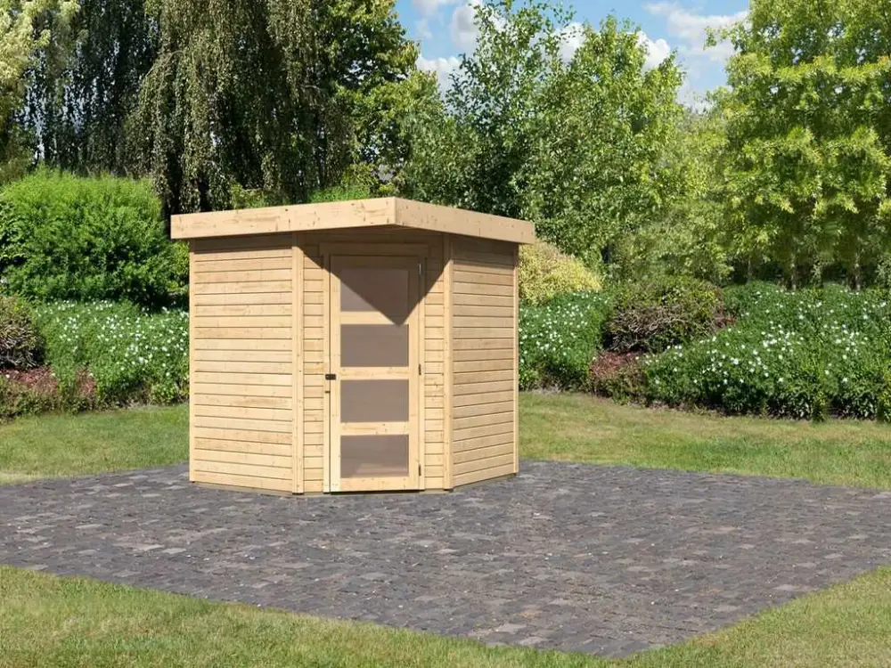Tuinhuis Schwandorf 5 19 mm natuurlijke afwerking Shop Nu