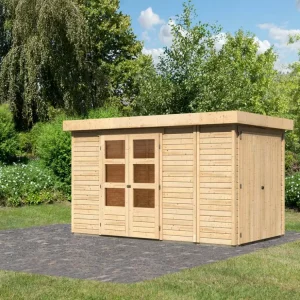 Actieprijs berging SET Retola 5 19 mm natuurlijke afwerking, incl. aanbouwkast