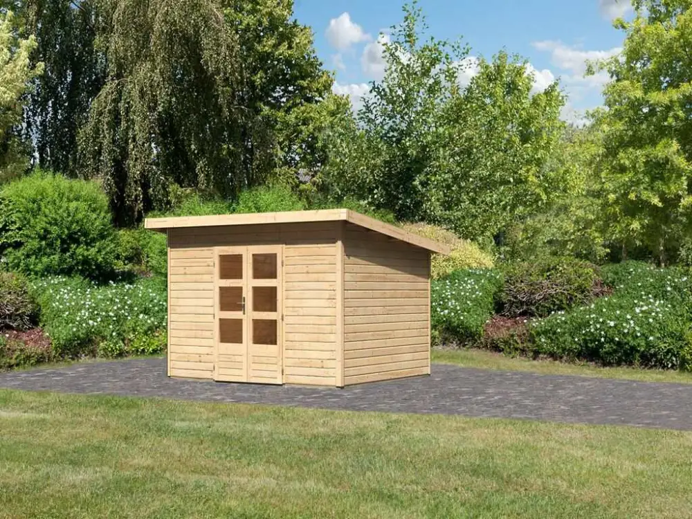 Superprijs Tuinhuis Northeim 4 40 mm naturel afwerking