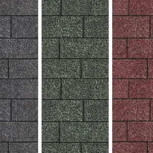 Direct Beschikbaar Bitumen rechthoekige shingles met kleurkeuze