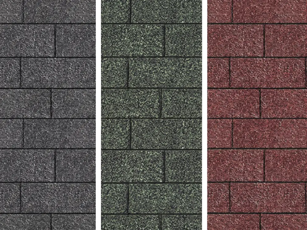 Direct Beschikbaar Bitumen rechthoekige shingles met kleurkeuze