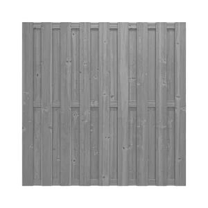 Schutting Pinus recht DIY Eenvoudig voorgeglazuurd steengrijs Meest Verkocht