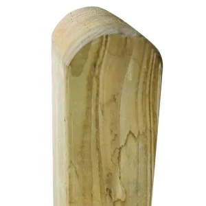 Paal grenen KDI met ronde kop 190 cm lang Merkproduct