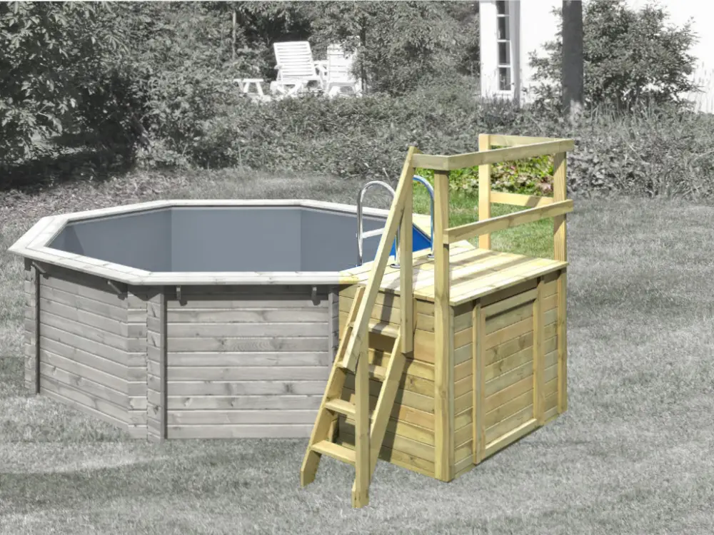 Terras voor zwembad 1 Direct Verzonden